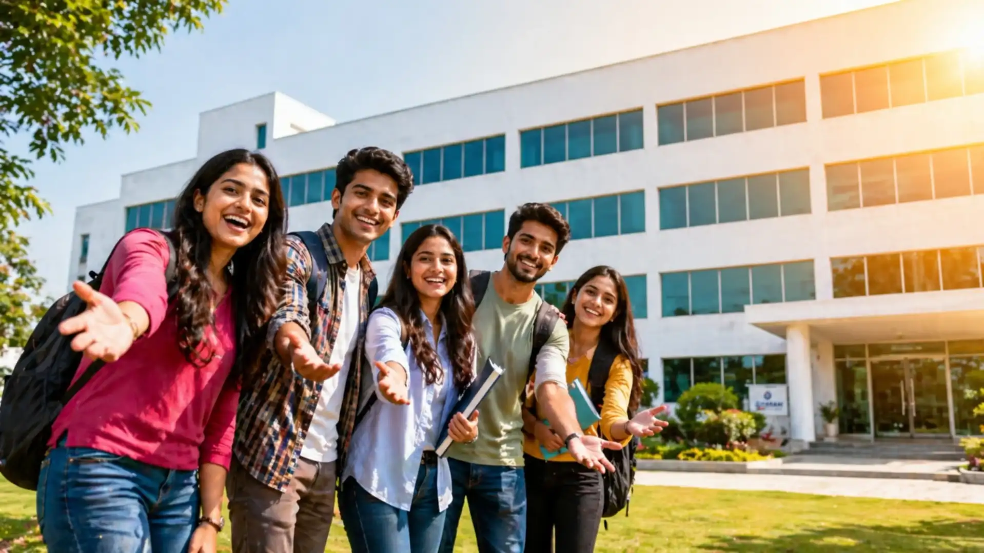 Students welcoming