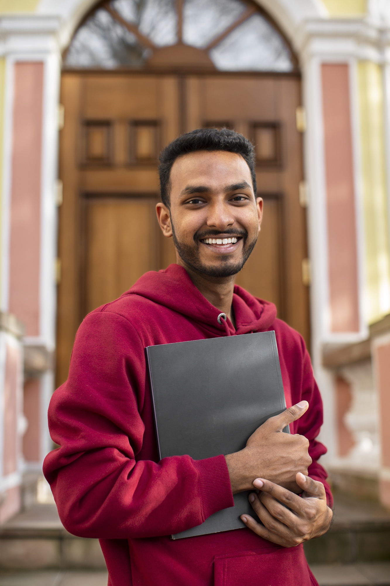 Happy students graduating from university